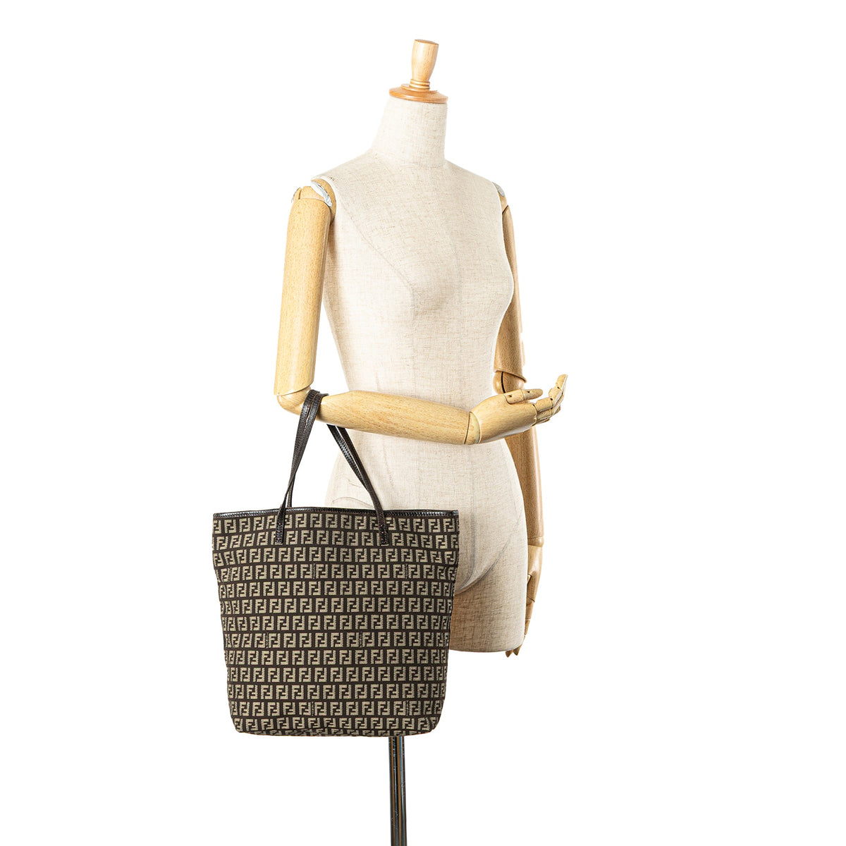Fendi Zucchino Canvas Tote