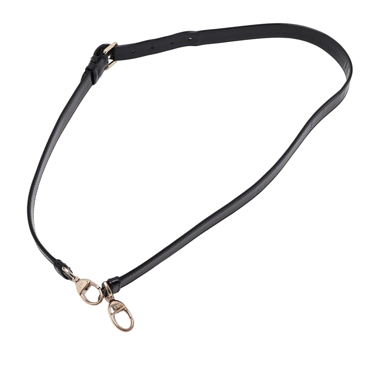 Dior Small Patent Cannage Lady Dior — Black