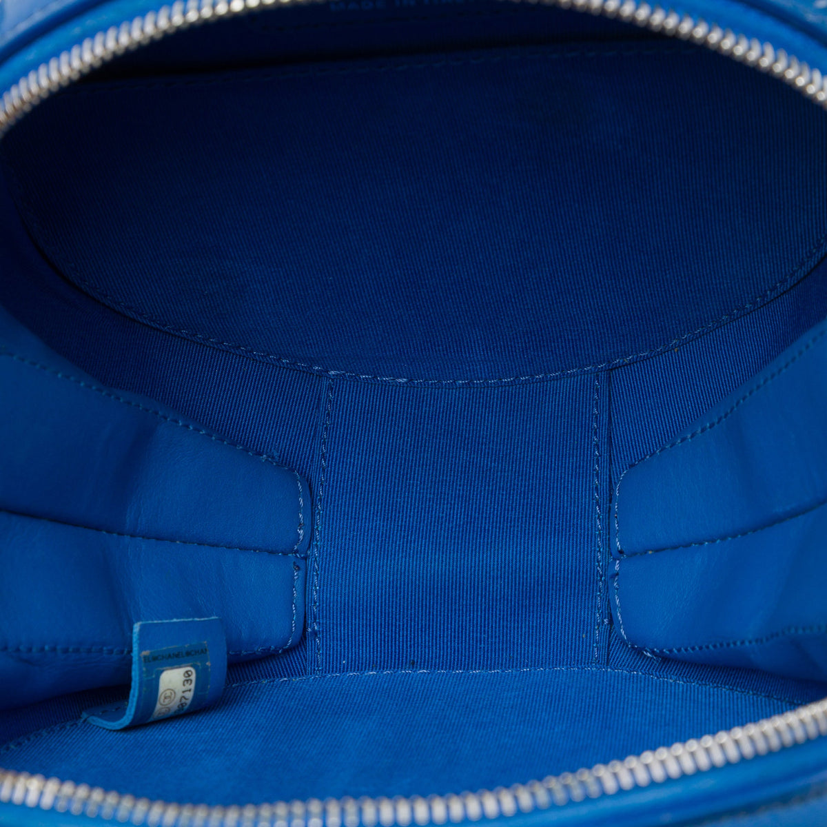 Chanel CC Patent Round As Earth Bag