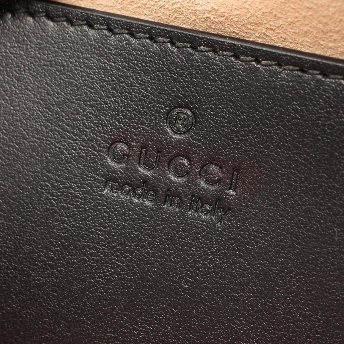 Gucci Small GG Marmont Matelasse Calfskin Crossbody — Black