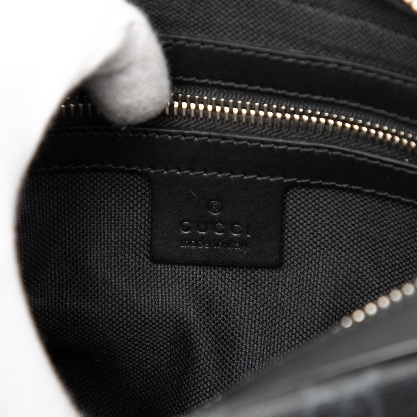 Gucci Small GG Supreme Web Belt Bag