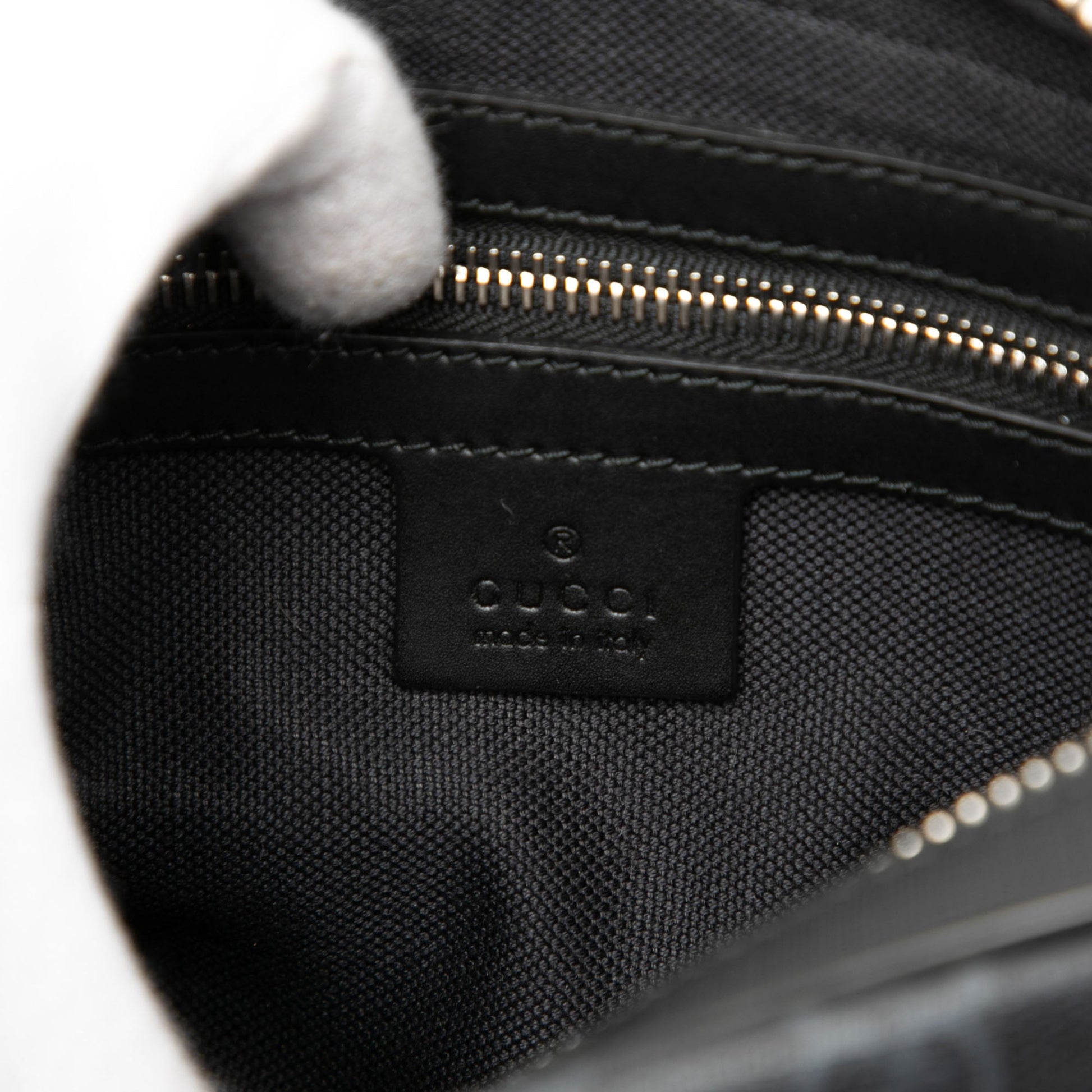 Gucci Small GG Supreme Web Belt Bag