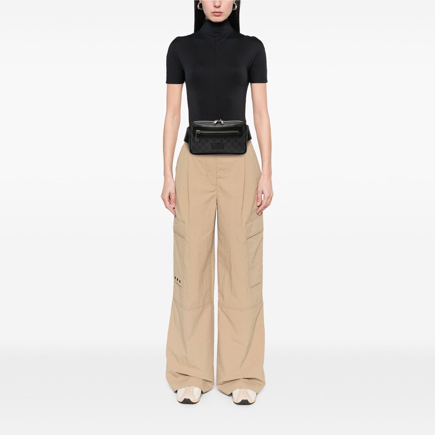 Gucci Small GG Supreme Web Belt Bag
