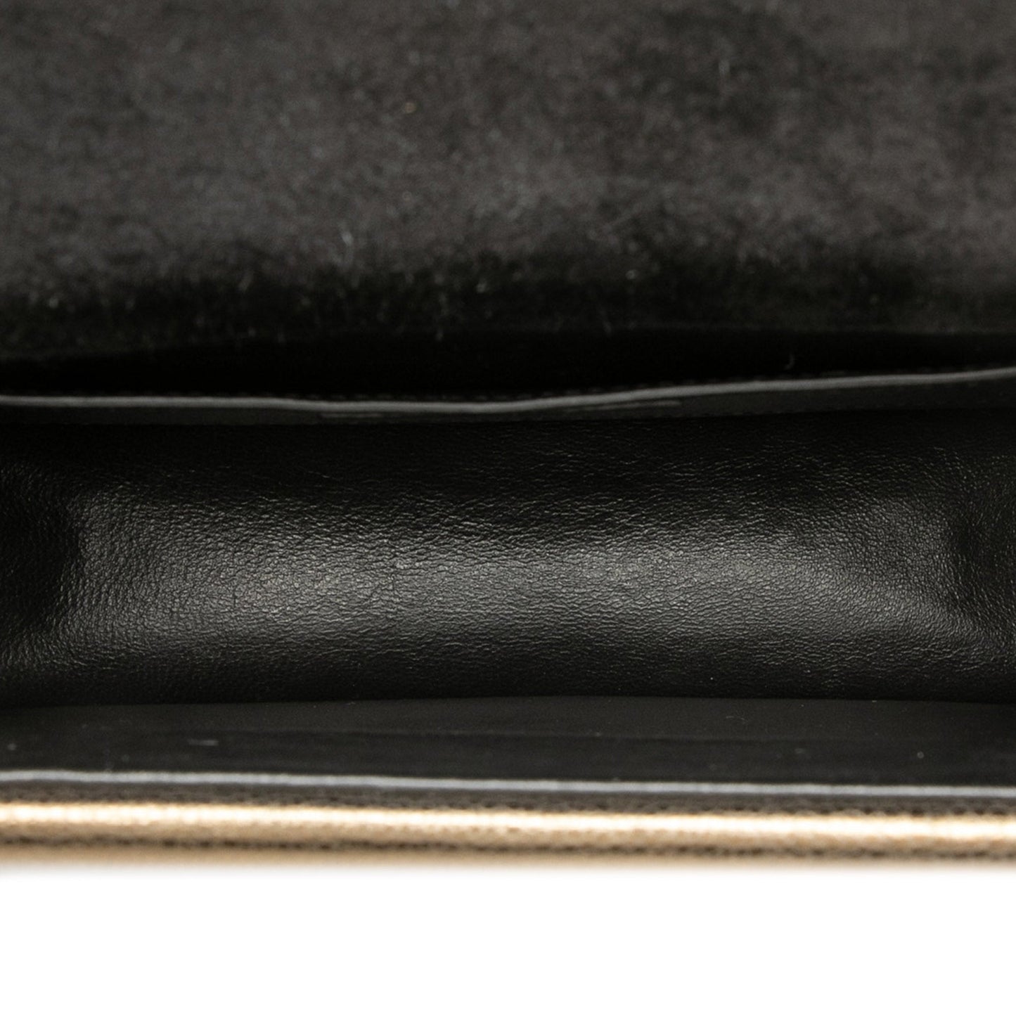Saint Laurent Medium Metallic Leather Monogram Sulpice Crossbody