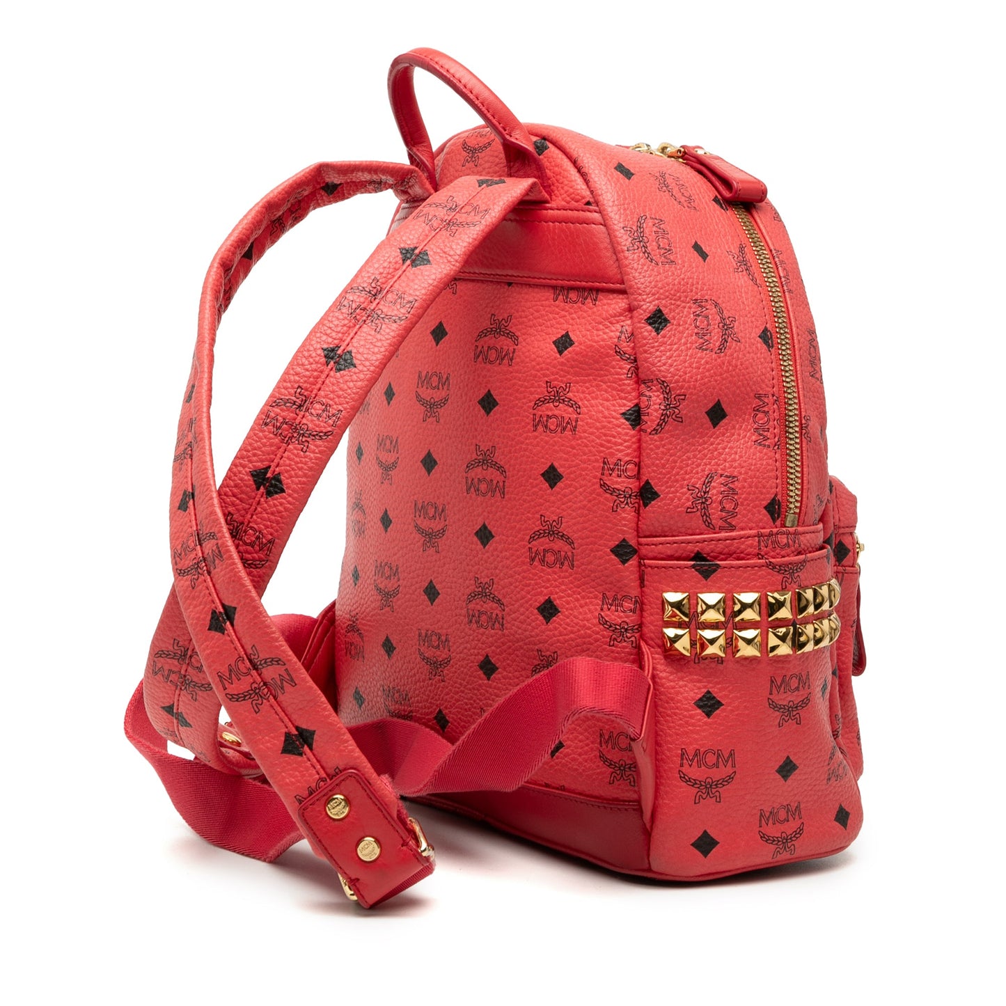 Small Visetos Coated Canvas Stark Backpack