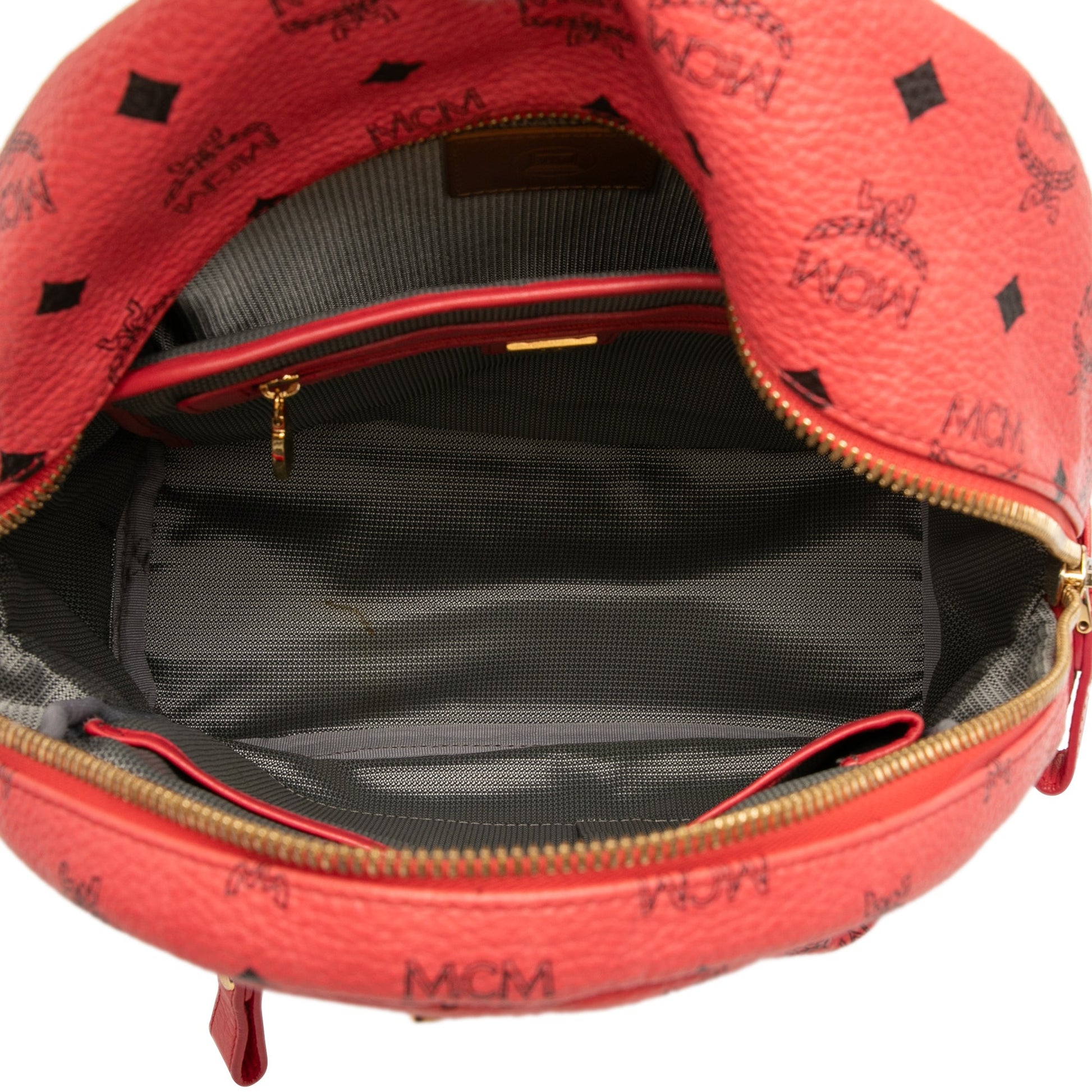 Small Visetos Coated Canvas Stark Backpack