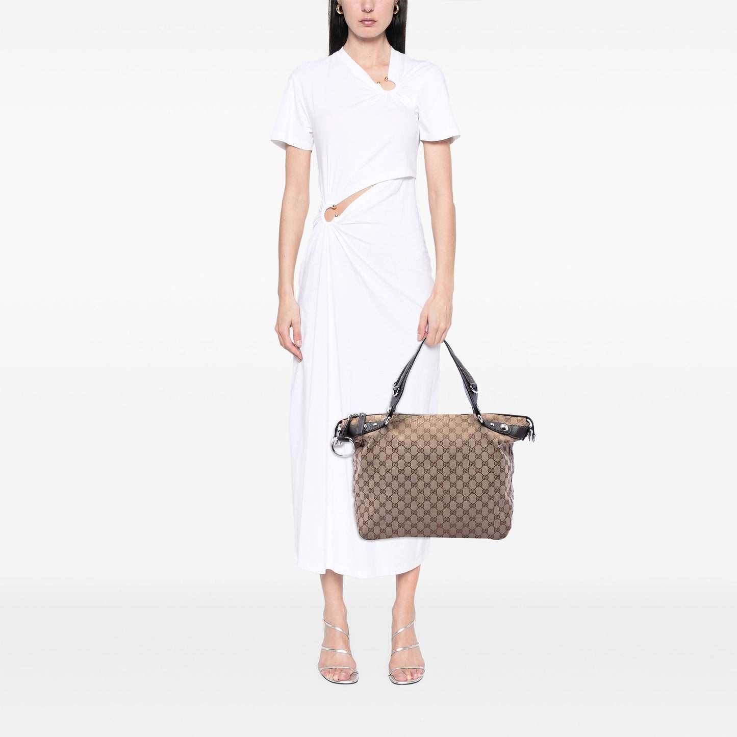 Gucci GG Canvas Icon Bit Satchel