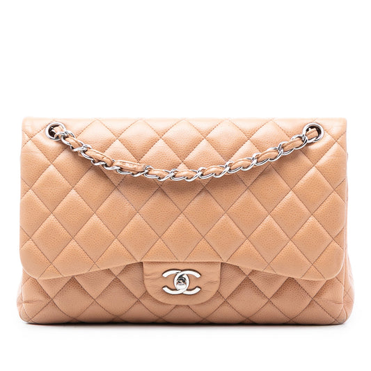 Chanel Jumbo Classic Caviar Double Flap