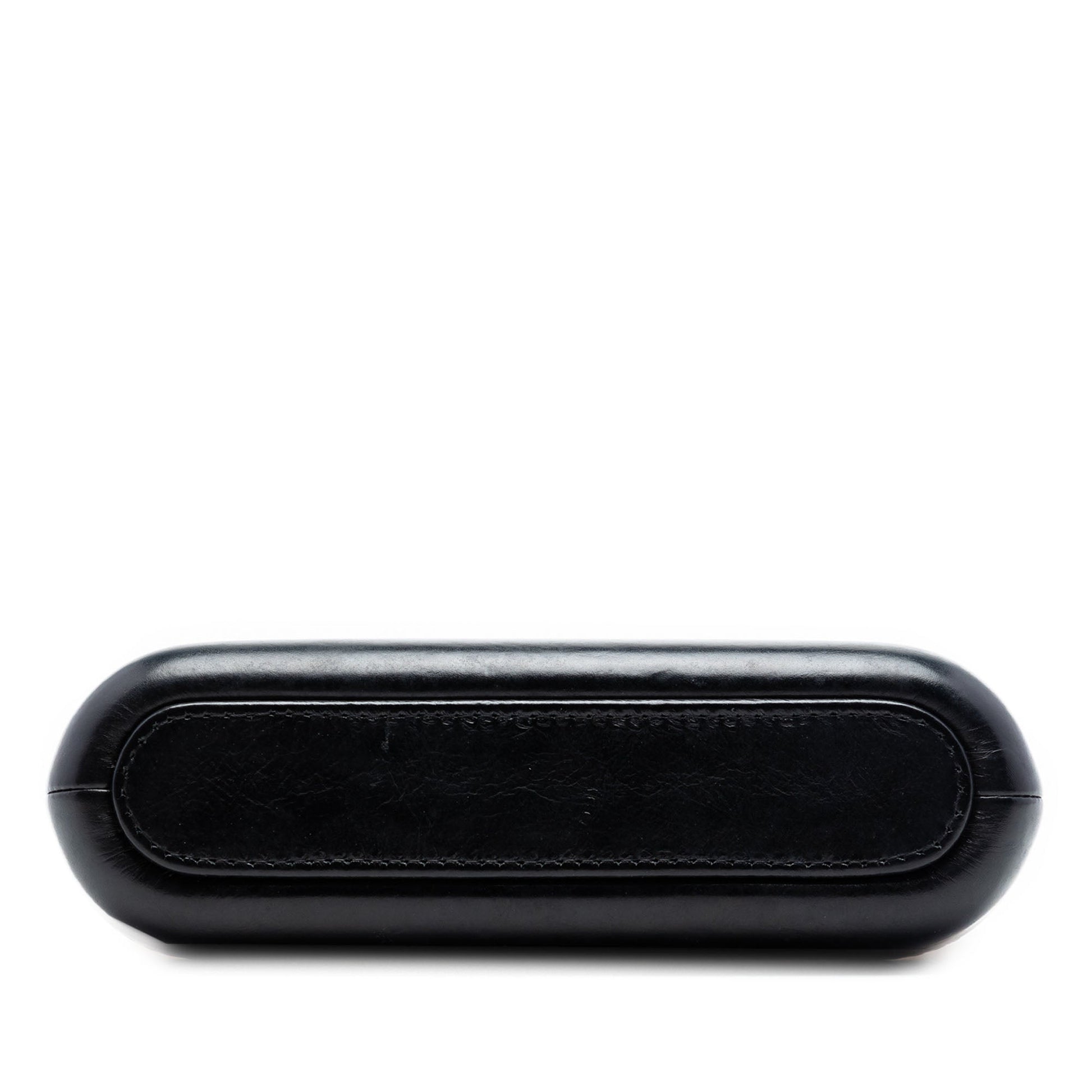 Chanel Bicolor Aged Calfskin Gabrielle Double Zip Clutch with Chain