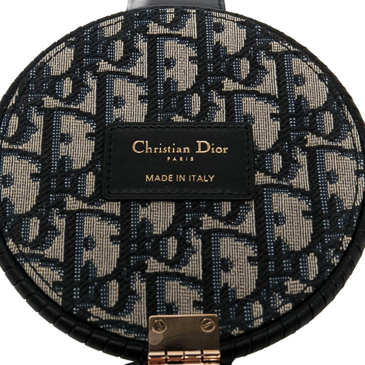 Dior Wicker CD Bucket Bag — Beige