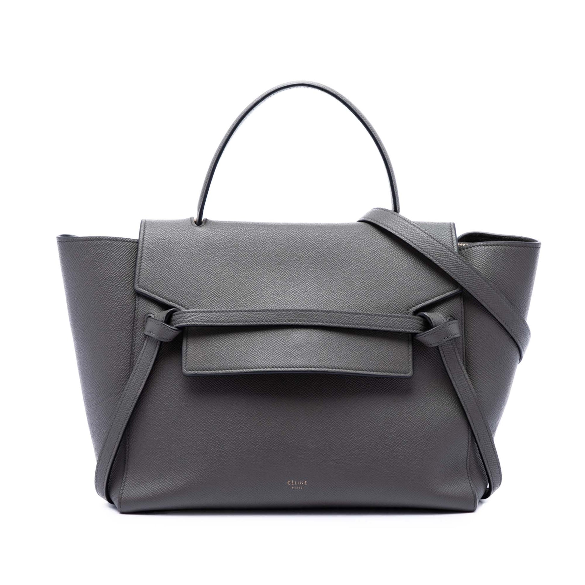 Celine Mini Leather Belt Bag Satchel