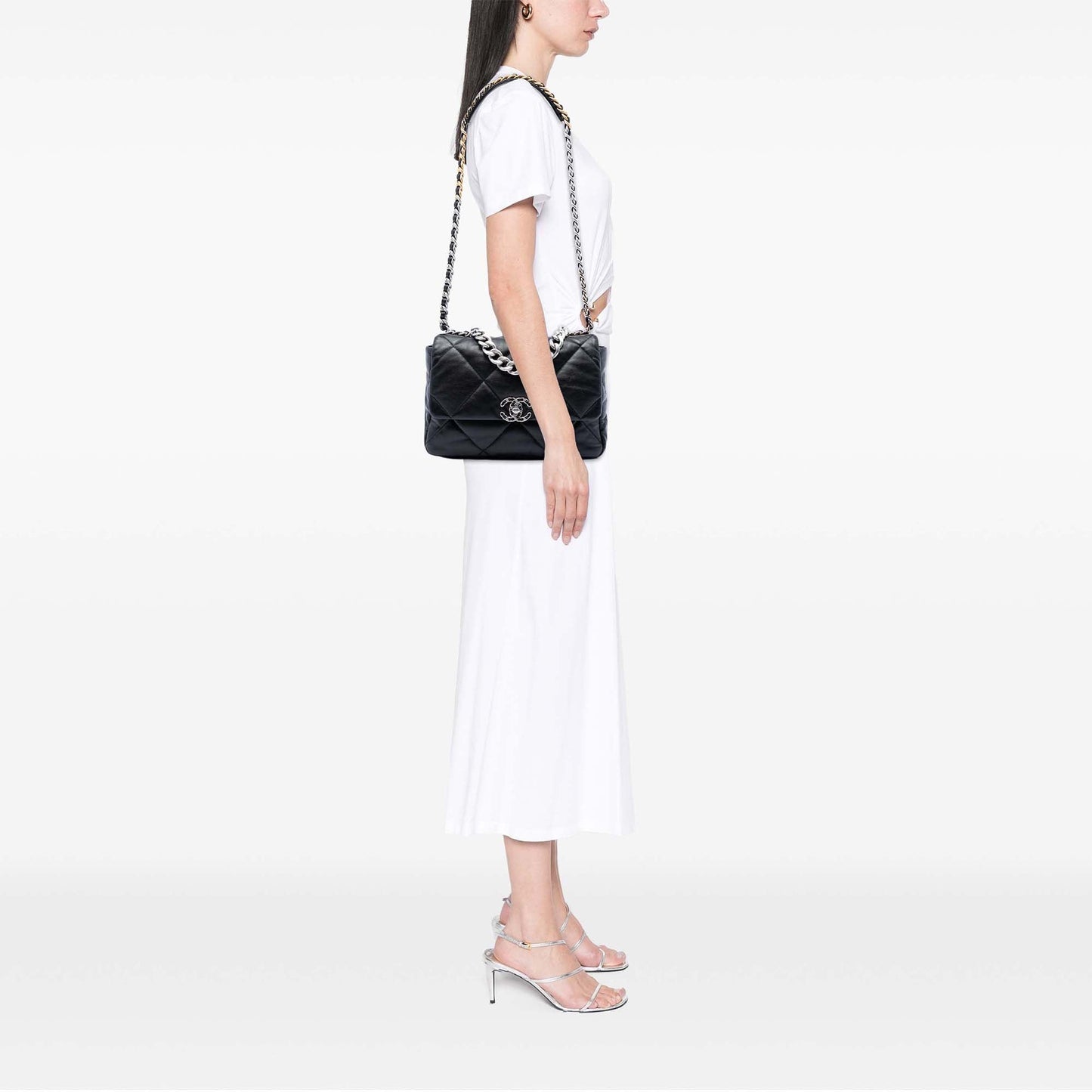 Chanel Large Lambskin 19 Flap
