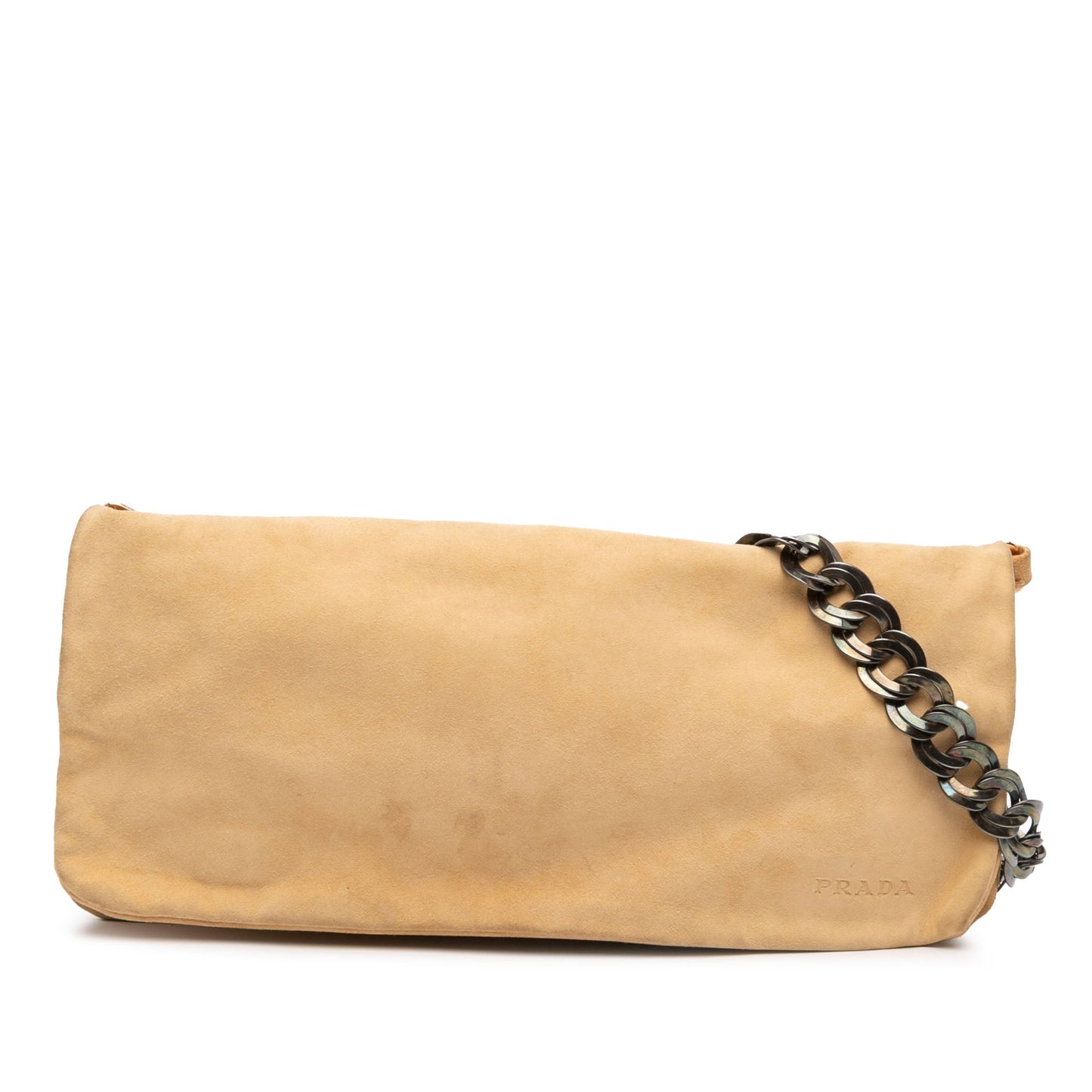 Prada Suede Chain Pochette