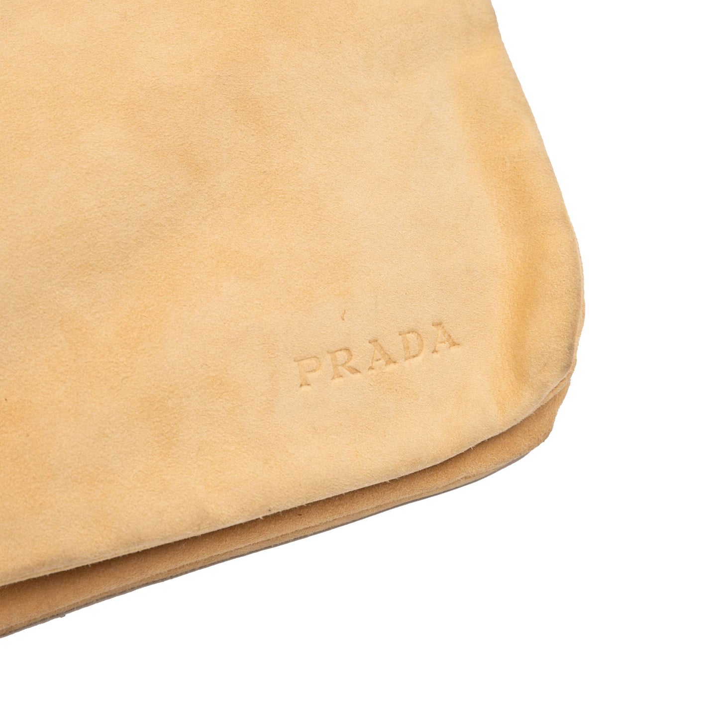 Prada Suede Chain Pochette