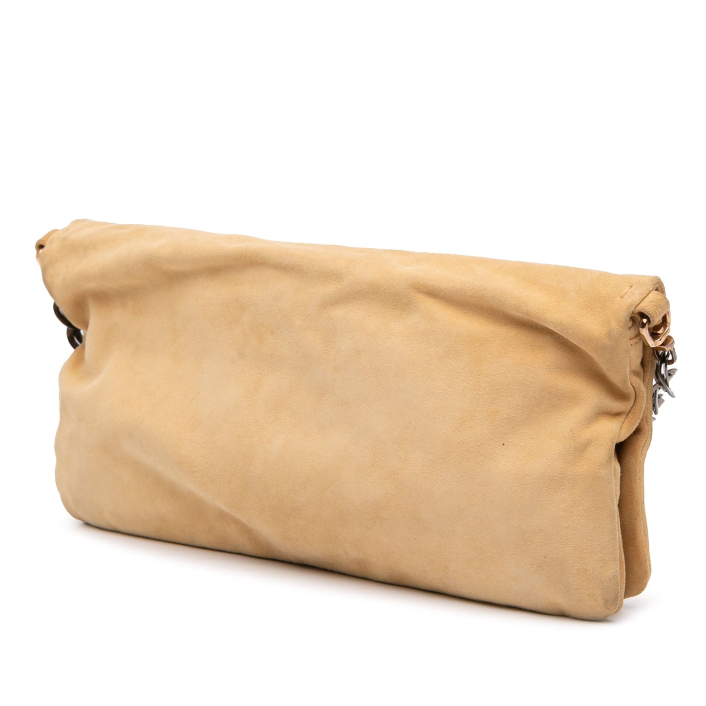 Prada Suede Chain Pochette
