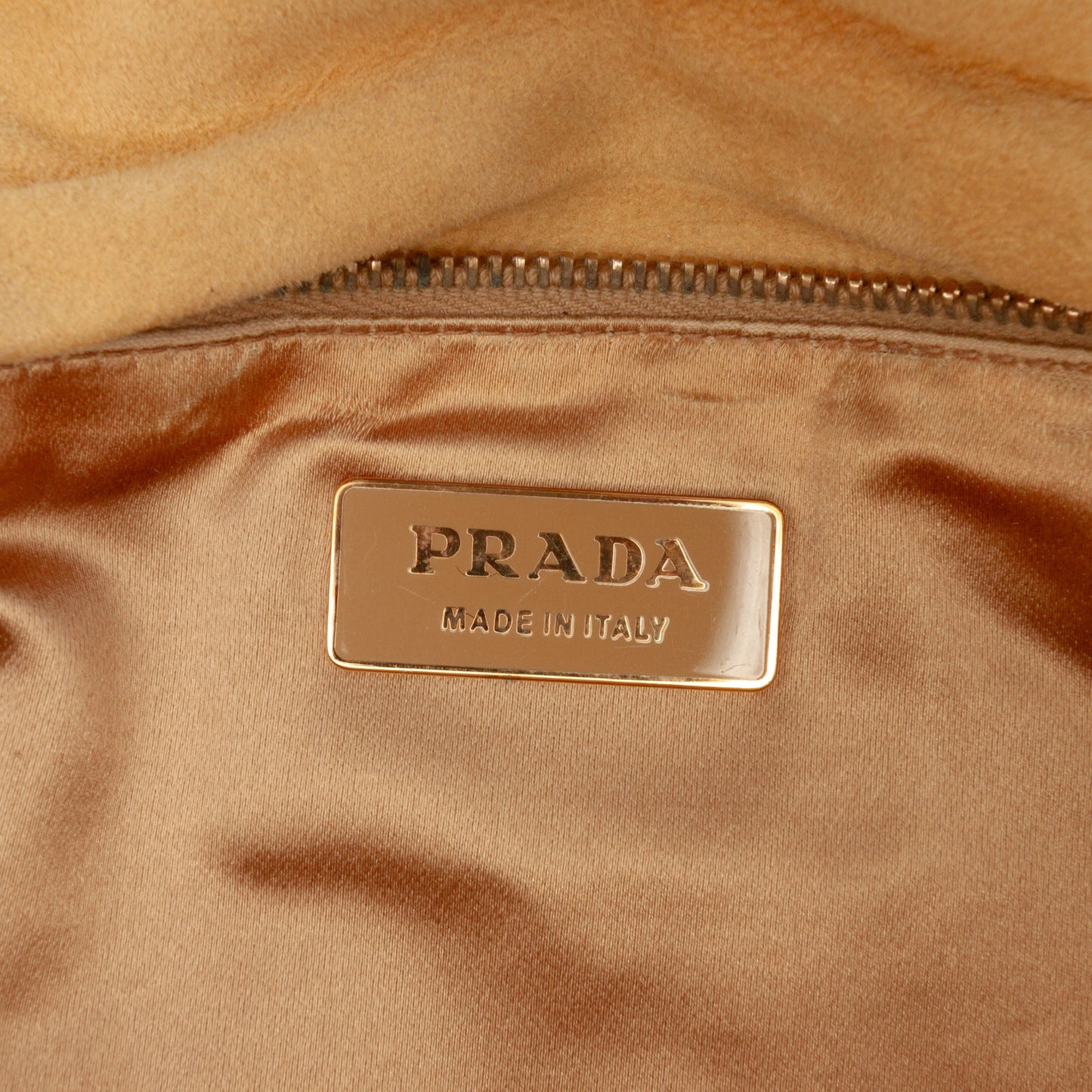 Prada Suede Chain Pochette