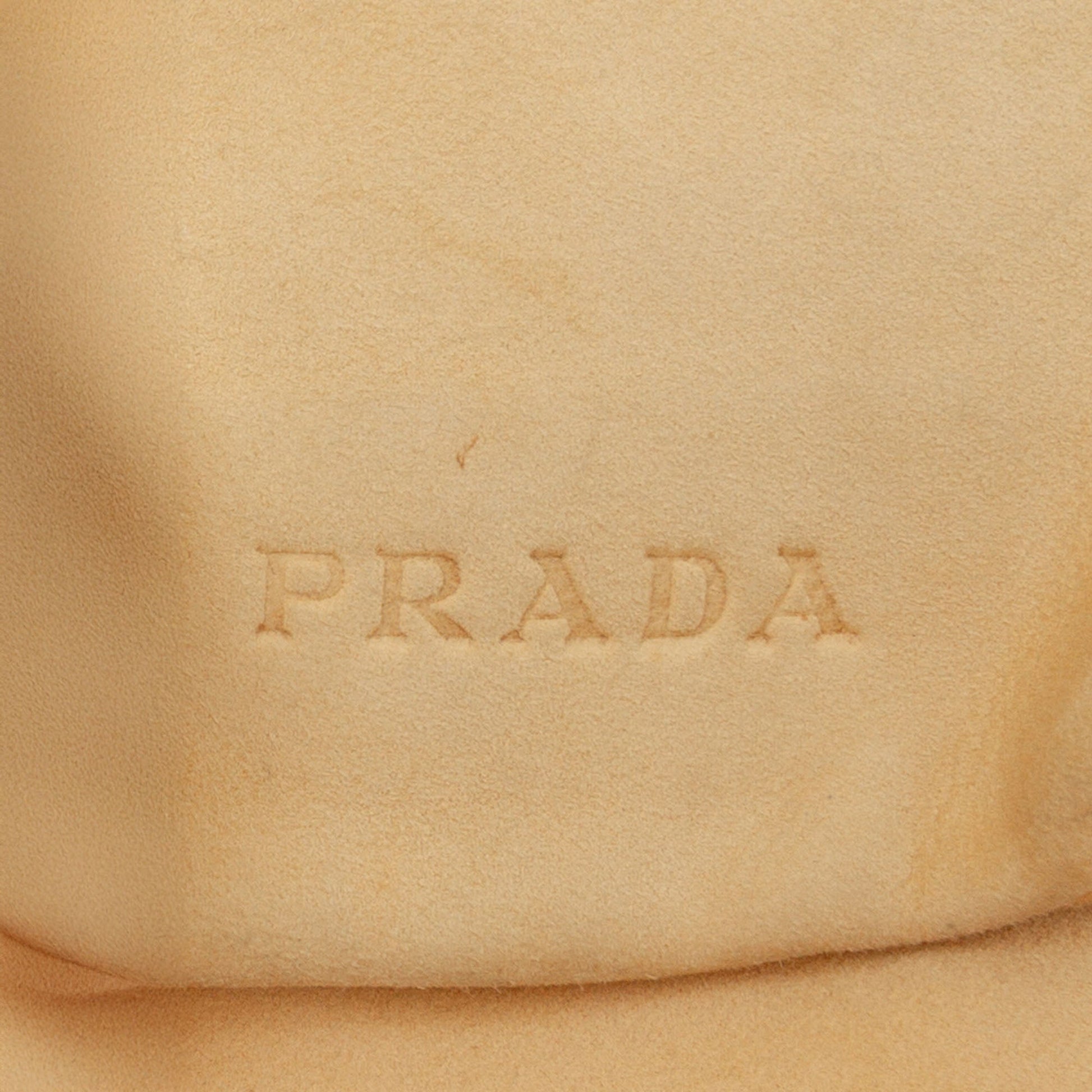 Prada Suede Chain Pochette