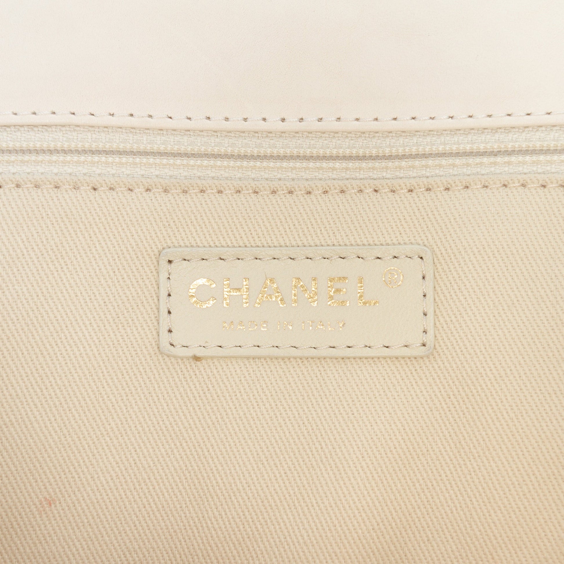 Chanel Medium Quilted Lambskin Reissue 2.55 Natural Beauty Split Pocket Flap