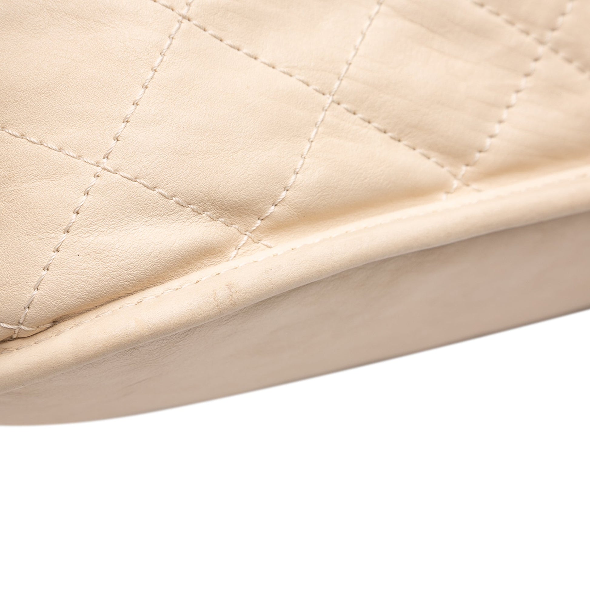 Chanel Medium Quilted Lambskin Reissue 2.55 Natural Beauty Split Pocket Flap