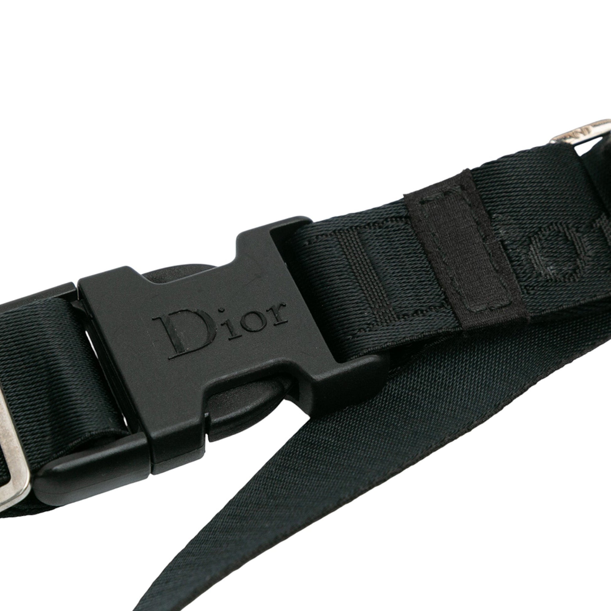 Dior Canvas Printed Denim Crossbody