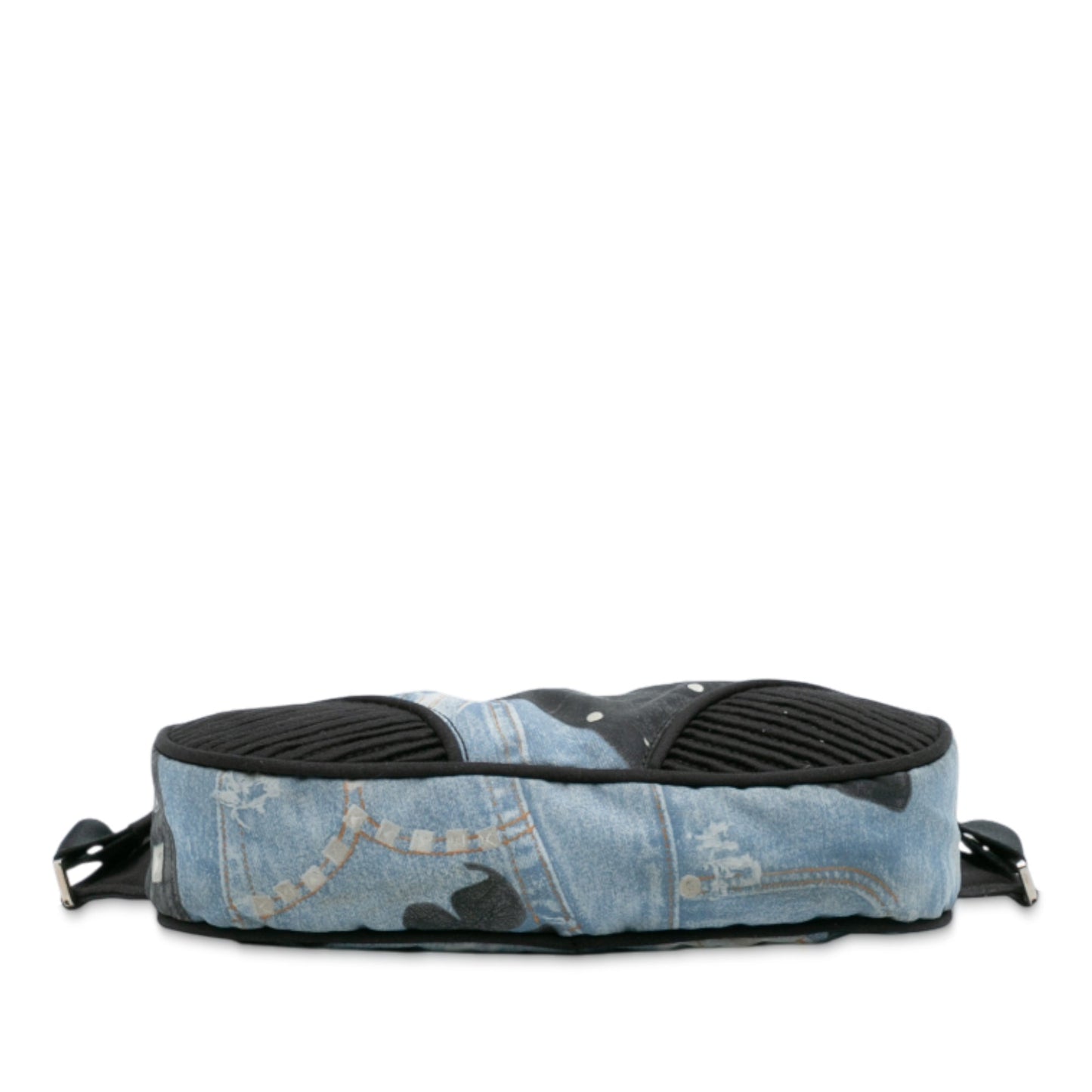 Dior Canvas Printed Denim Crossbody