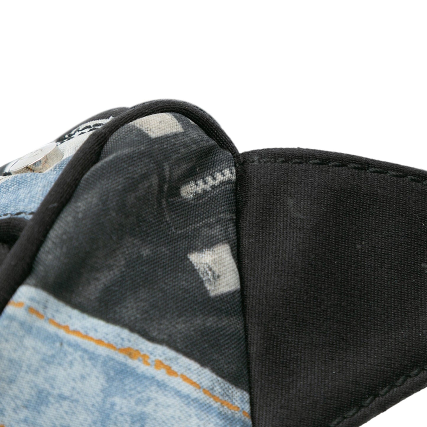 Dior Canvas Printed Denim Crossbody