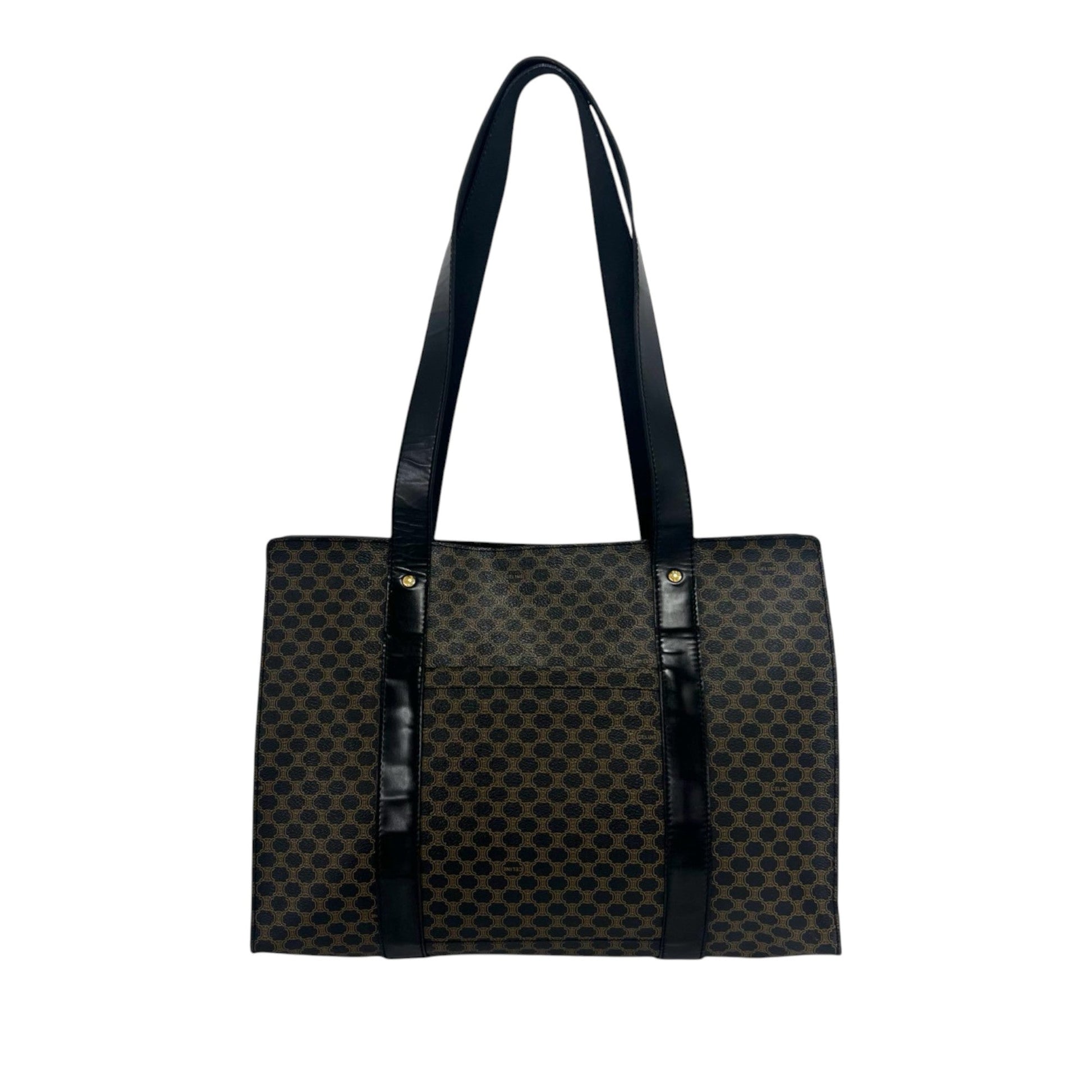 Celine Macadam Coated Canvas Tote