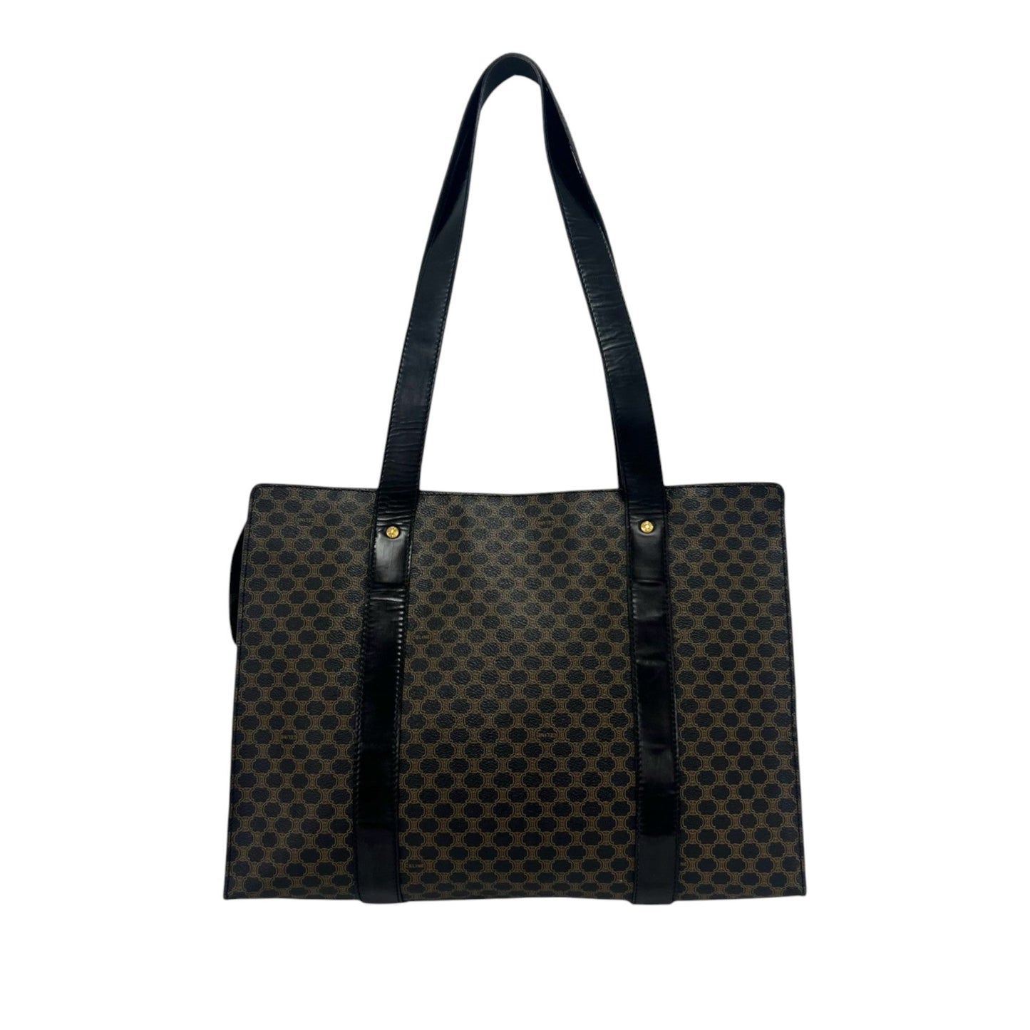 Celine Macadam Coated Canvas Tote