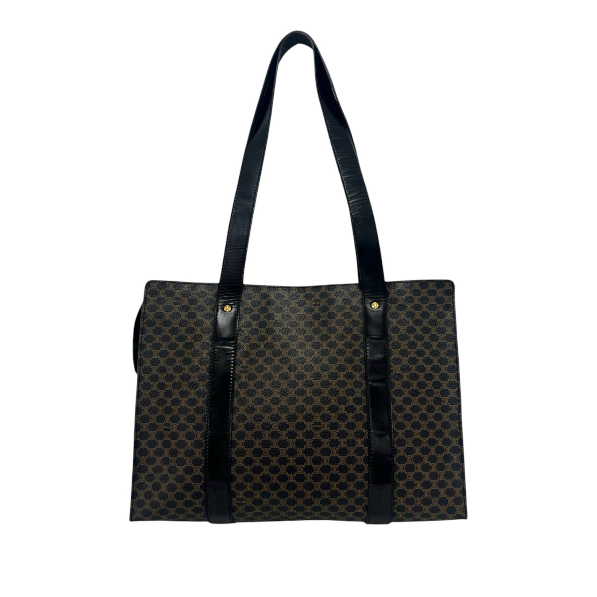 Celine Macadam Coated Canvas Tote