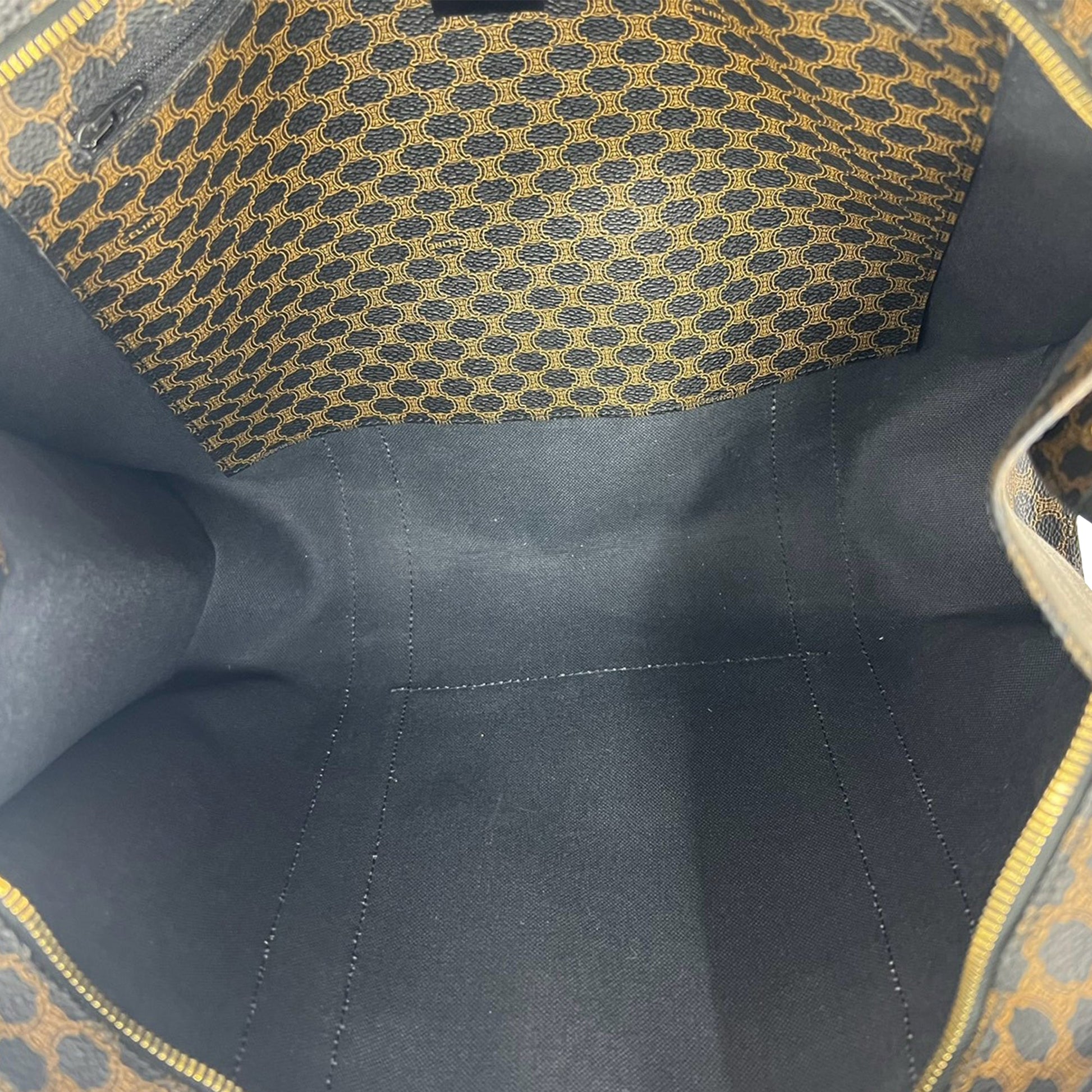 Celine Macadam Coated Canvas Tote