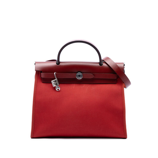 Hermès Toile Herbag Zip 31