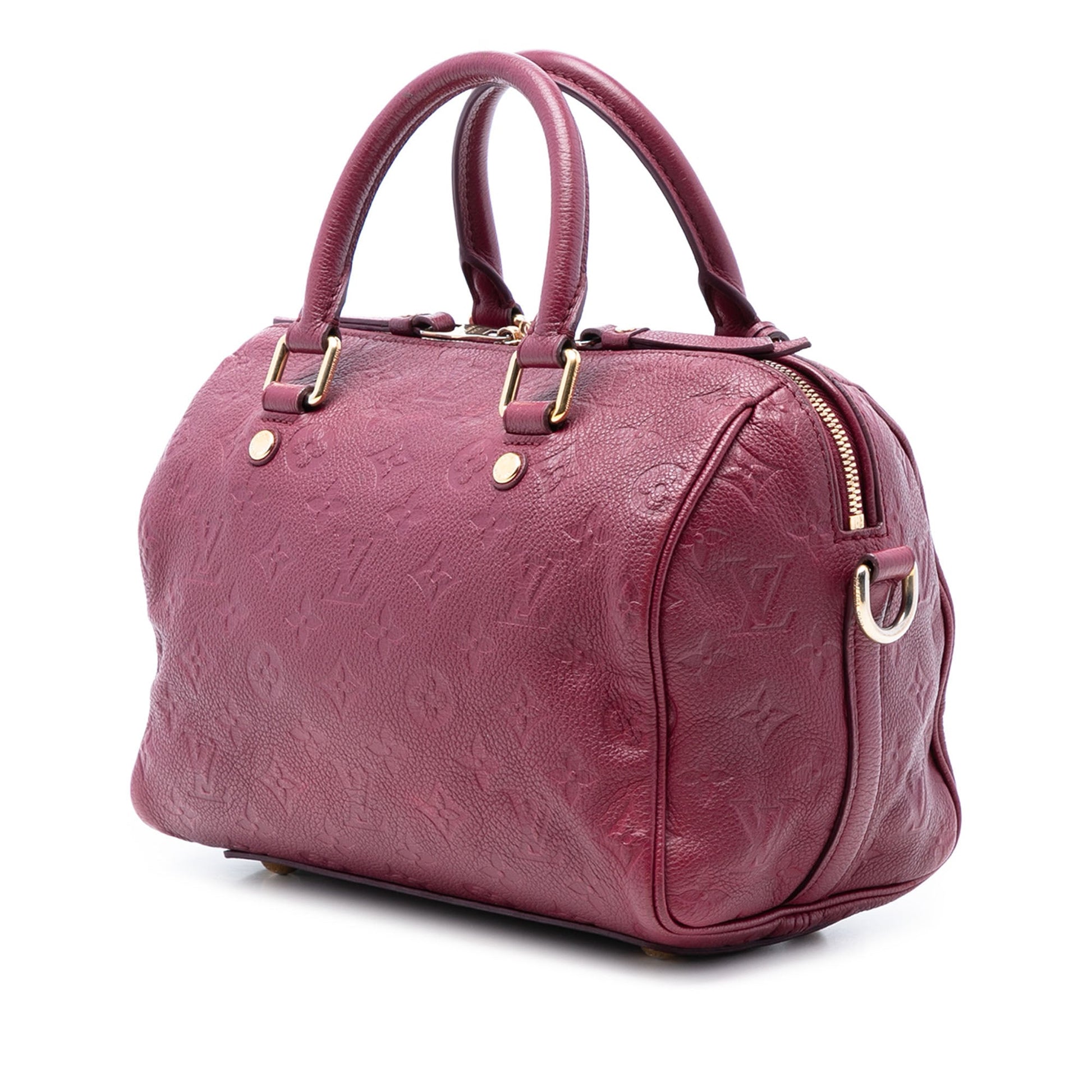Louis Vuitton Monogram Empreinte Speedy Bandouliere 25