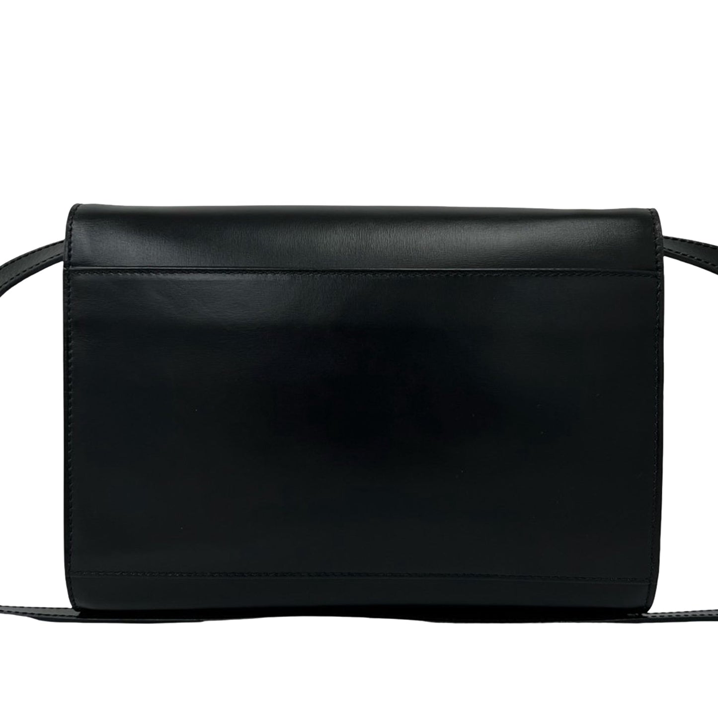 Celine Calfskin Circle Logo Crossbody