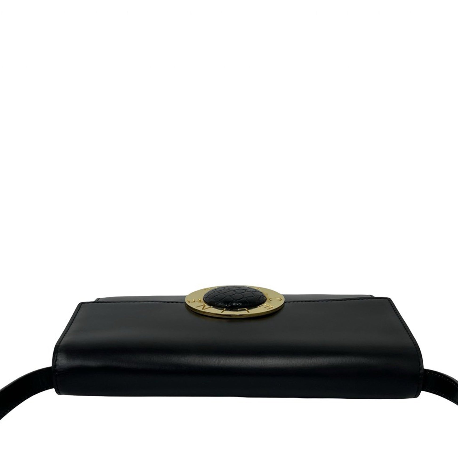 Celine Calfskin Circle Logo Crossbody
