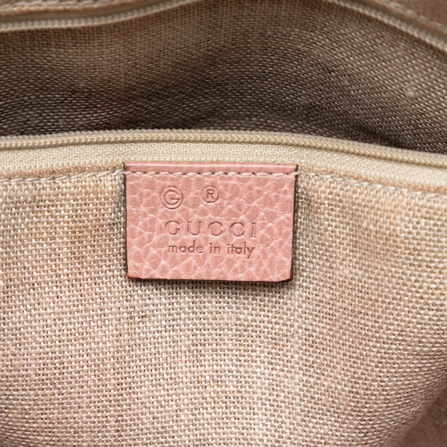 Gucci Small Dollar Calfskin GG Charm Dome Satchel