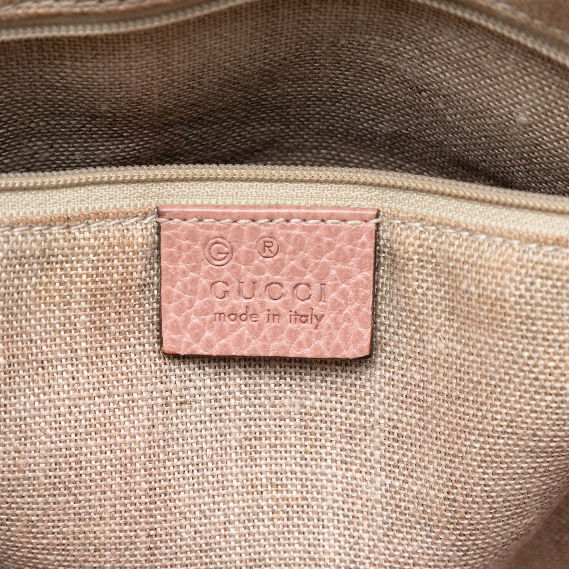 Gucci Small Dollar Calfskin GG Charm Dome Satchel