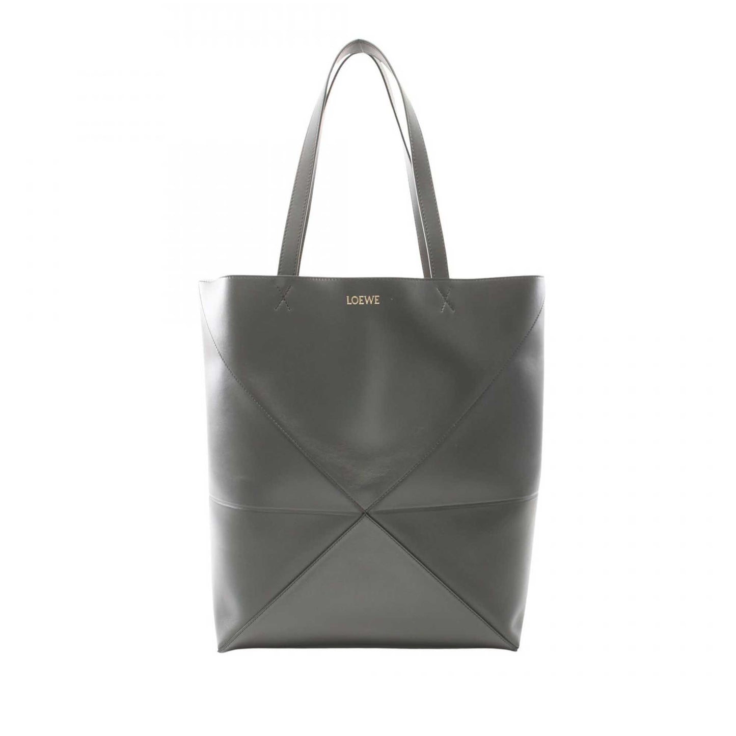 LOEWE Large Calfskin Puzzle Fold Tote