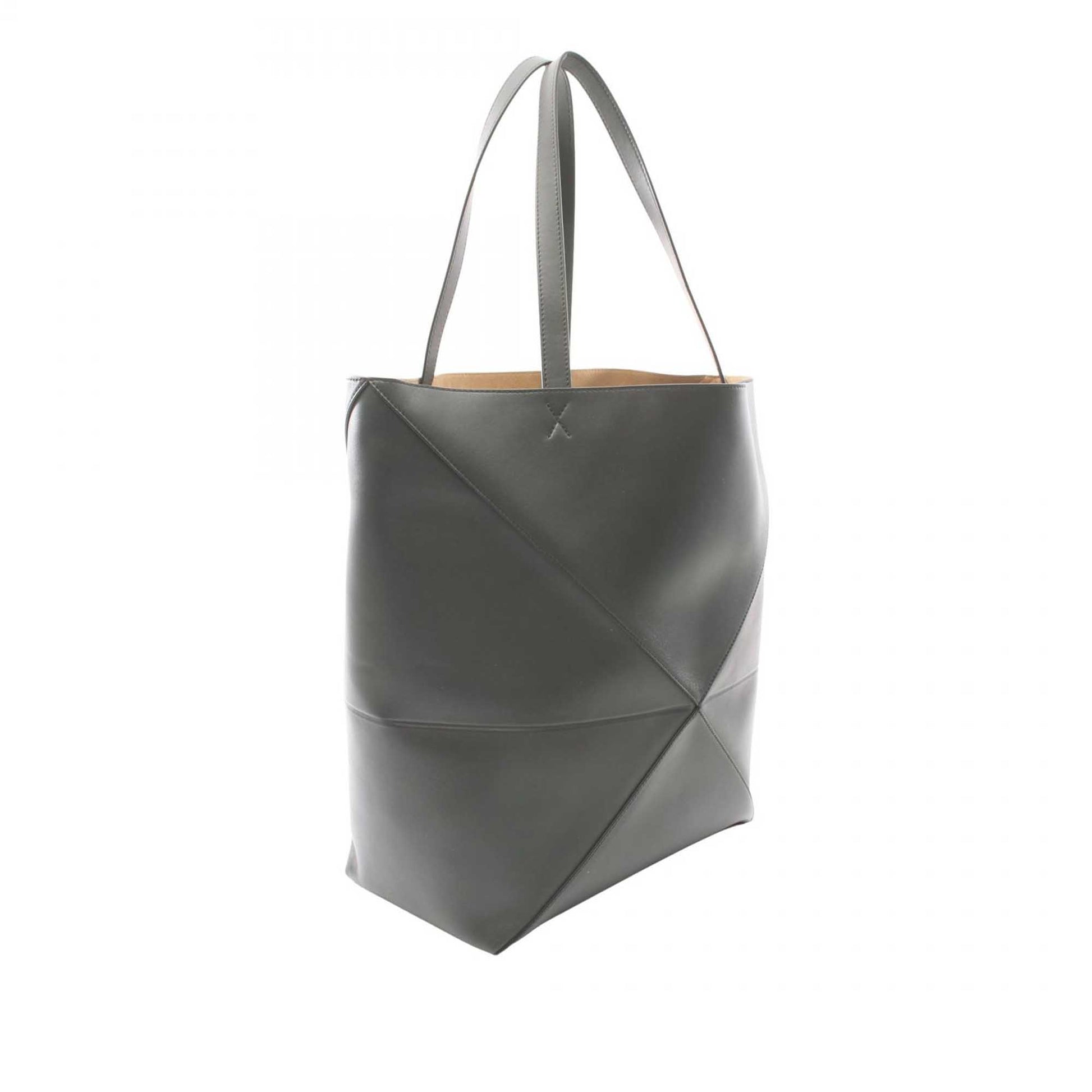 LOEWE Large Calfskin Puzzle Fold Tote
