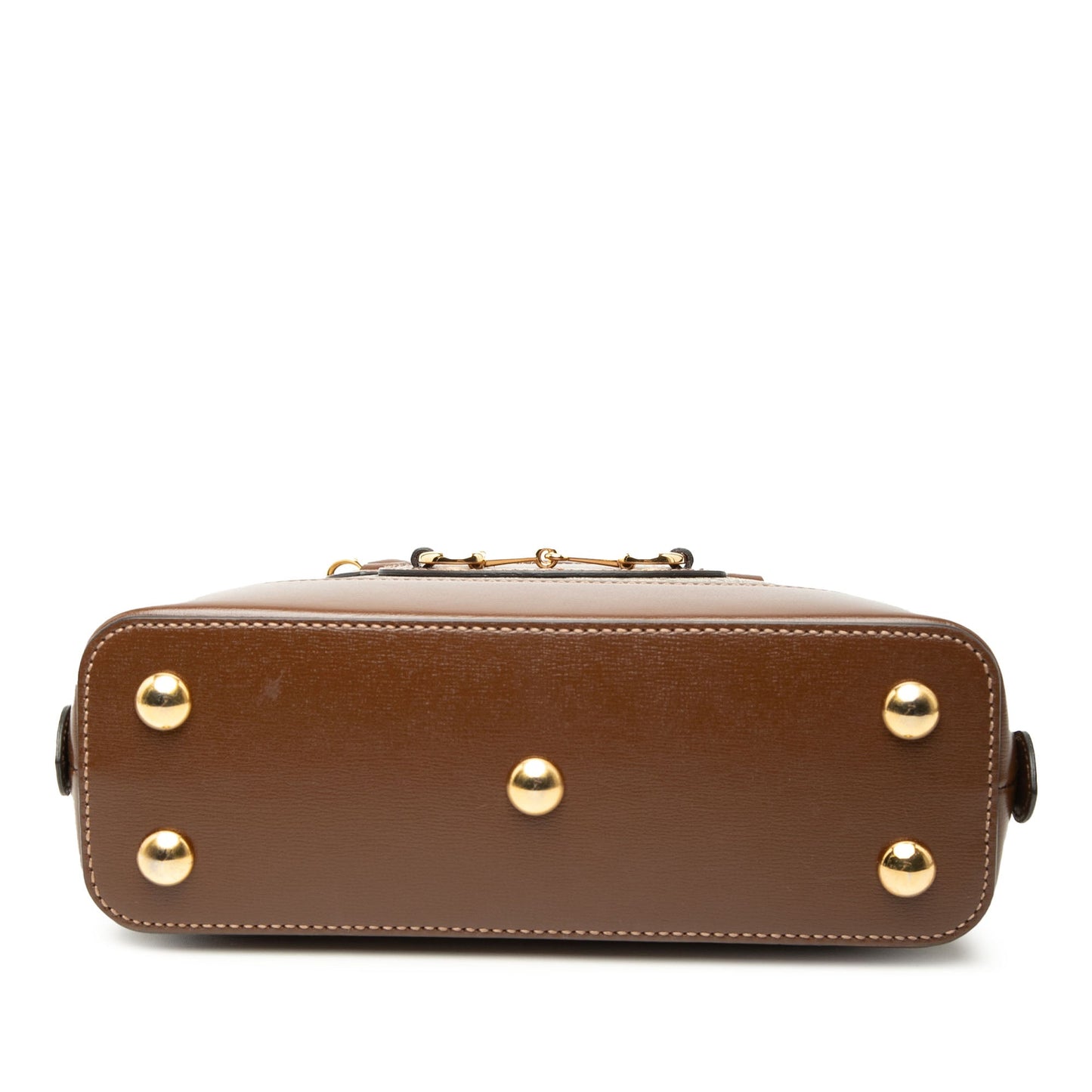 Gucci Small GG Supreme Horsebit 1955 Satchel
