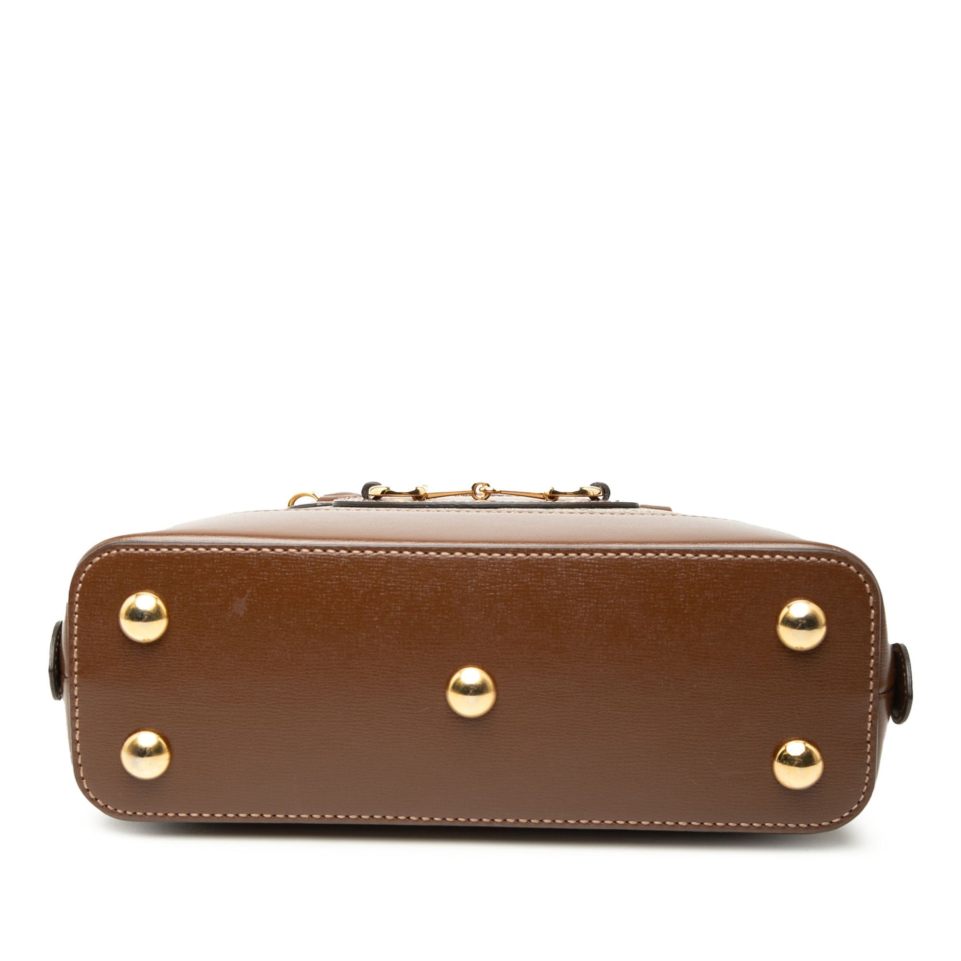 Gucci Small GG Supreme Horsebit 1955 Satchel