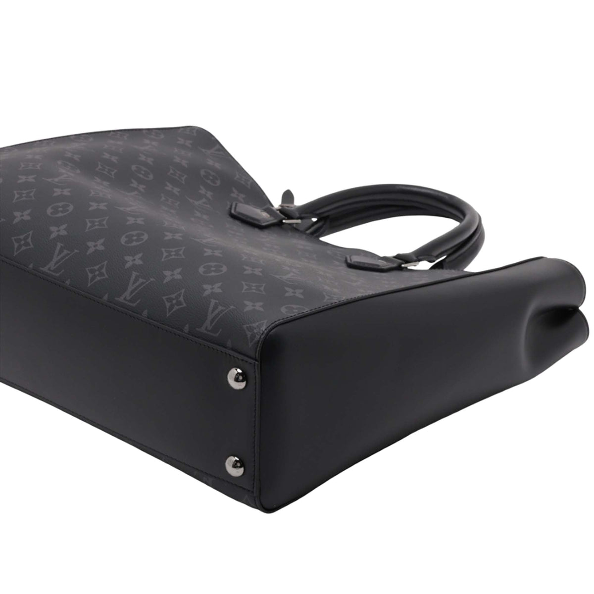 Louis Vuitton Monogram Eclipse Grand Sac Tote — Black
