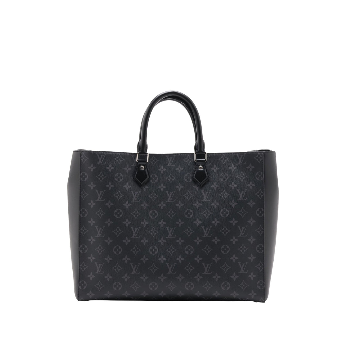 Louis Vuitton Monogram Eclipse Grand Sac Tote — Black