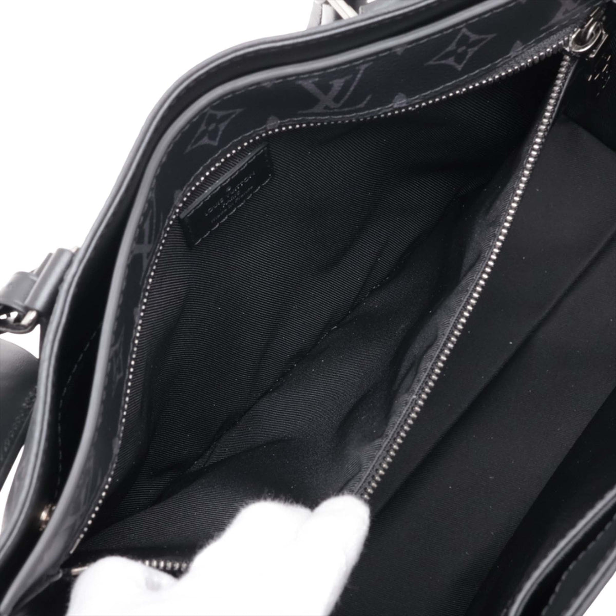 Louis Vuitton Monogram Eclipse Grand Sac Tote — Black