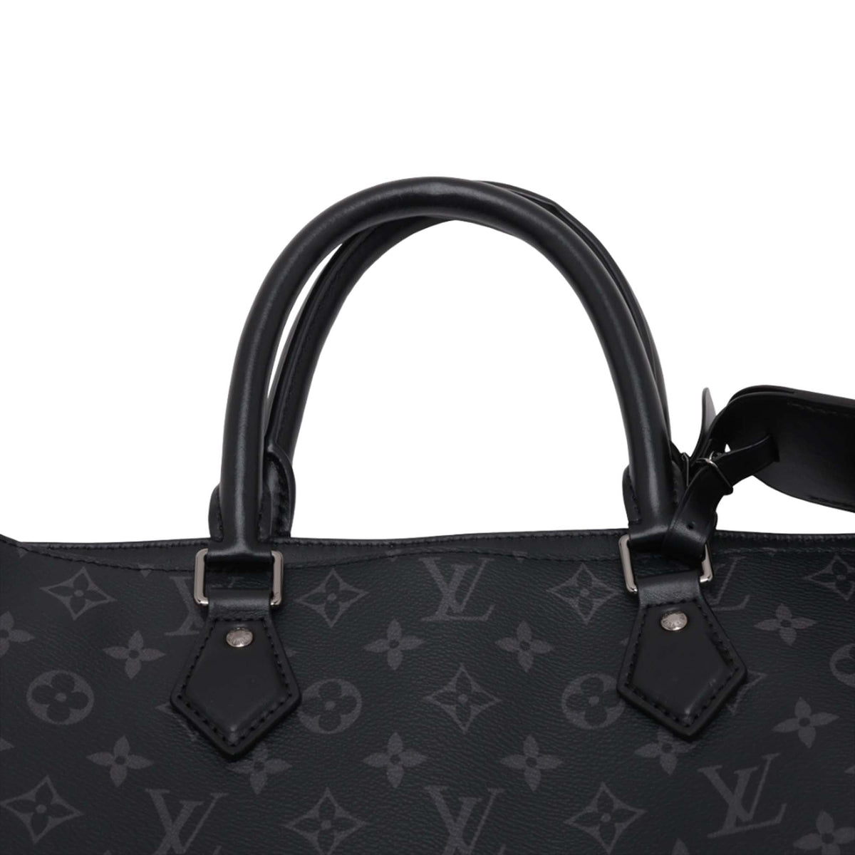 Louis Vuitton Monogram Eclipse Grand Sac Tote — Black