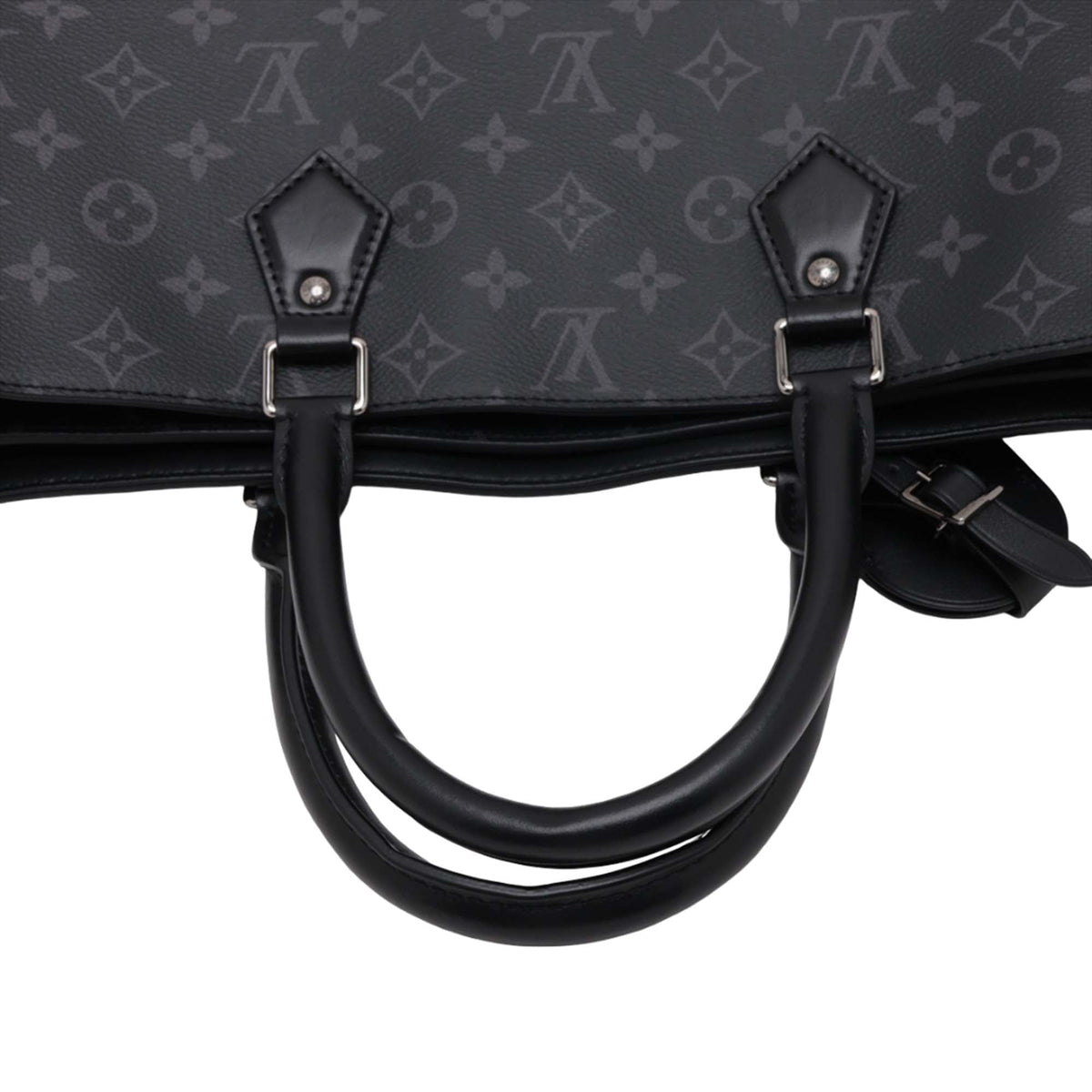 Louis Vuitton Monogram Eclipse Grand Sac Tote — Black