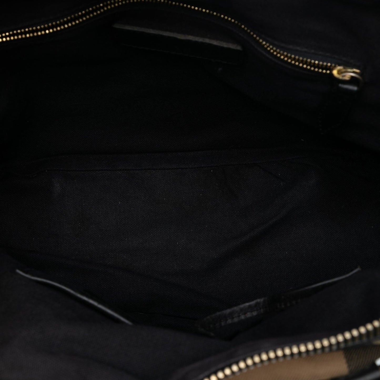 Burberry Small Leather Trimmed House Check Canvas Bridle Orchard Satchel