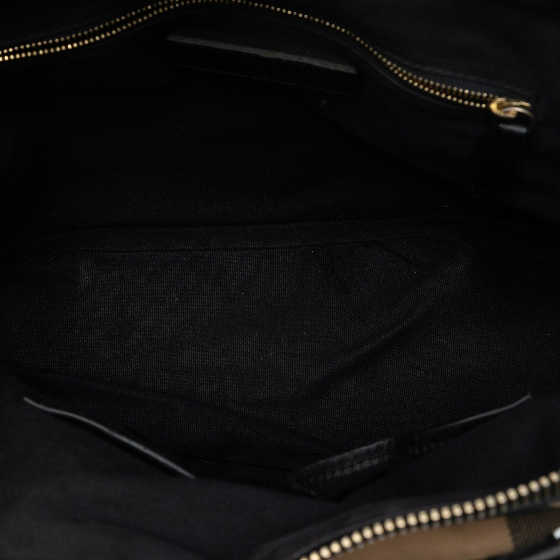 Burberry Small Leather Trimmed House Check Canvas Bridle Orchard Satchel
