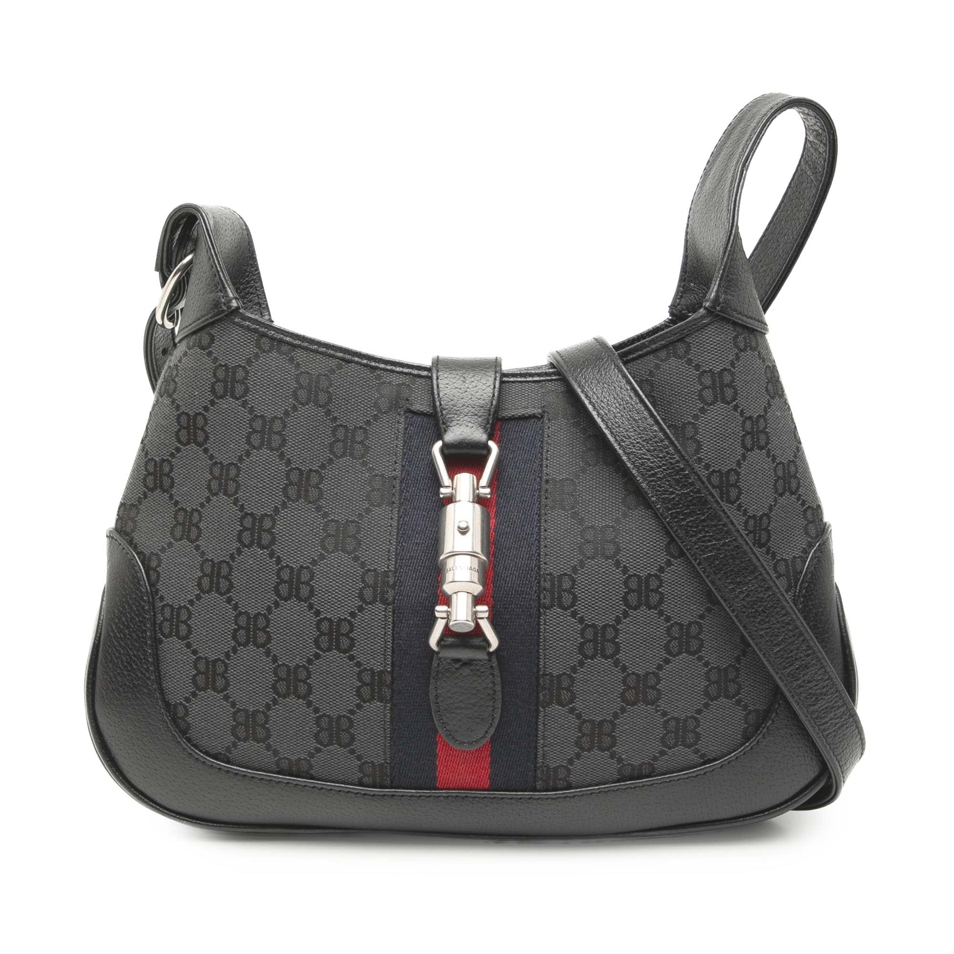 Gucci The Hacker Project Small BB Canvas Web Jackie 1961 Crossbody
