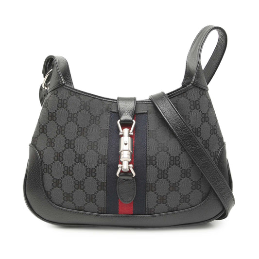 Gucci The Hacker Project Small BB Canvas Web Jackie 1961 Crossbody