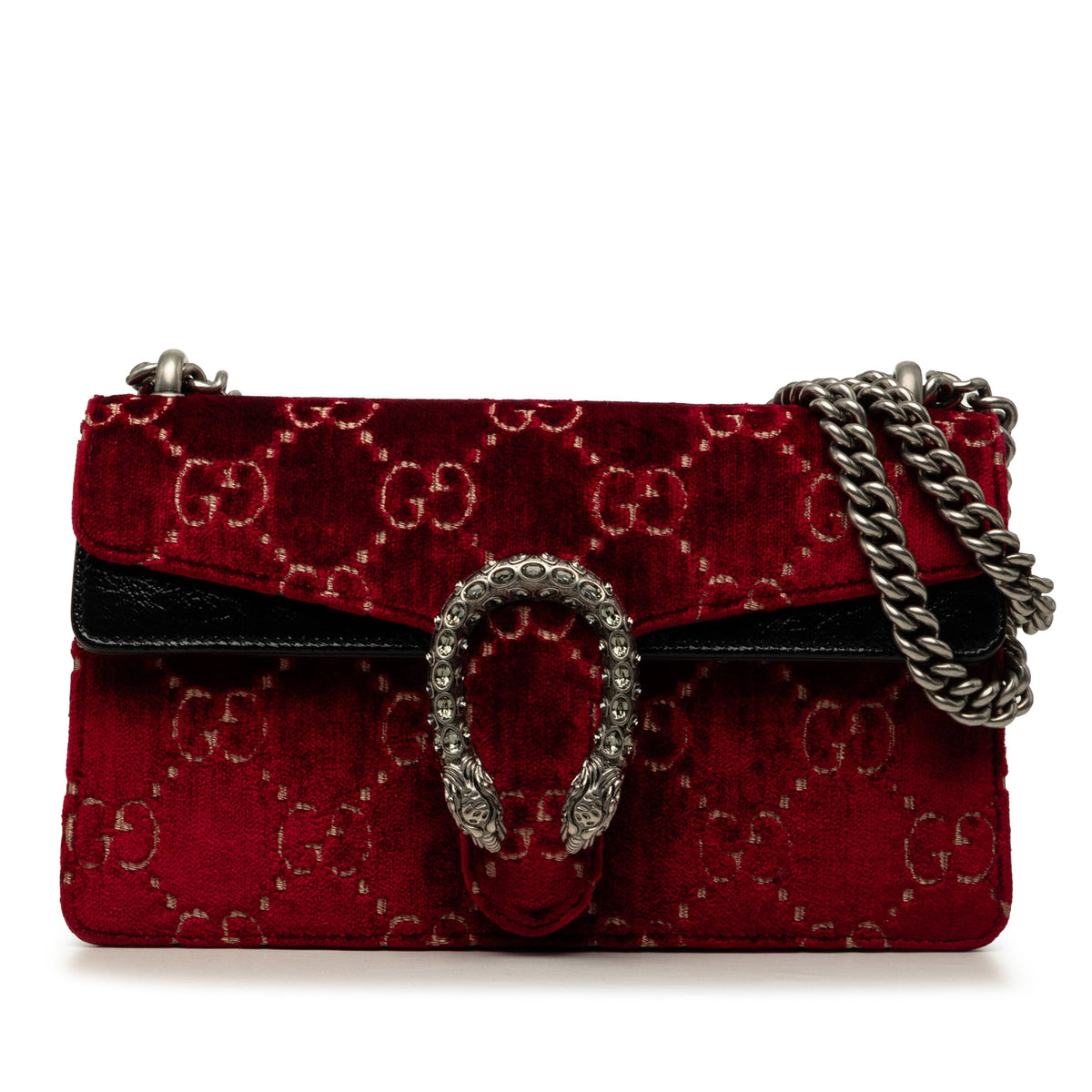 Gucci Medium GG Velvet Dionysus Crossbody